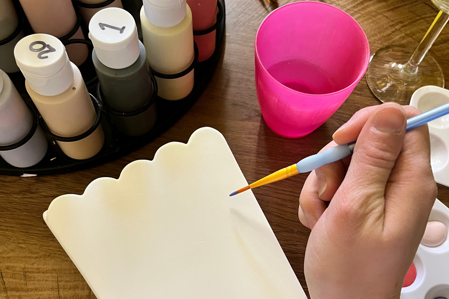 Paint & Sip Table Booking